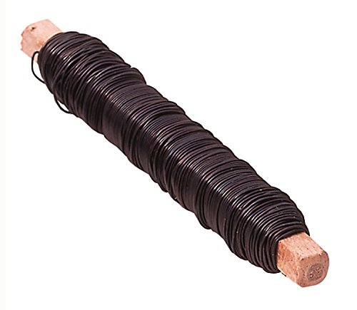 Glorex 6 2220 057 - Wickeldraht, 0,65 mm, 100 g, schwarz geglüht, zum Basteln und zum Binden von Gestecken und Kränzen Glorex 6 2220 057 - Wickeldraht, 0,65 mm, 100 g, schwarz geglüht, zum Basteln und zum Binden von Gestecken und Kränzen von GLOREX