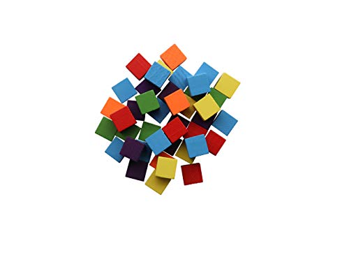 Glorex Holzwürfel, mehrfarbig, 15 mm Glorex Holzwürfel, mehrfarbig, 15 mm von GLOREX