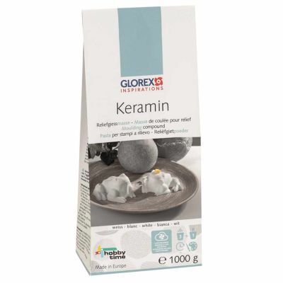 Keramin hellweiß 1000g Keramin hellweiß 1000g von Glorex