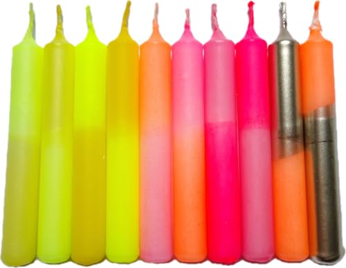 10er Set GLOWYBOX Geburtstagskerzen für Kerzenring Kerzen für Kindergeburtstag bunte Kinderkerzen Geburtstagszug Minikerzen bunt Baumkerzen bunt neon dip Dye Kerzen peach sunrise 10er Set GLOWYBOX Geburtstagskerzen für Kerzenring Kerzen für Kindergeburtstag bunte Kinderkerzen Geburtstagszug Minikerzen bunt Baumkerzen bunt neon dip Dye Kerzen peach sunrise von GLOWYBOX