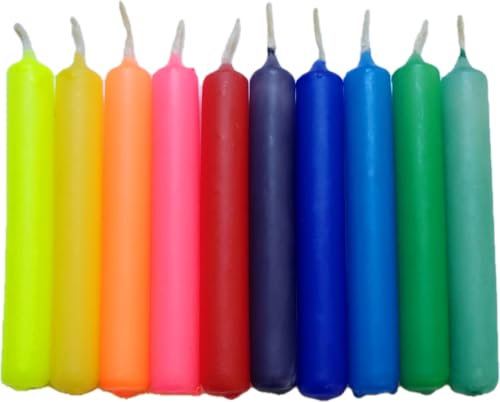GLOWYBOX Geburtstagskerzen für Kerzenring Kerzen für Kindergeburtstag bunte Kinderkerzen Geburtstagszug Minikerzen bunt Baumkerzen bunt neon dip Dye Kerzen Regenbogen 1-farbig GLOWYBOX Geburtstagskerzen für Kerzenring Kerzen für Kindergeburtstag bunte Kinderkerzen Geburtstagszug Minikerzen bunt Baumkerzen bunt neon dip Dye Kerzen Regenbogen 1-farbig von GLOWYBOX