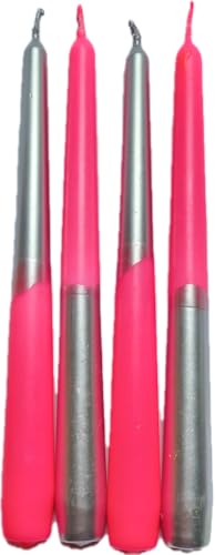 GLOWYBOX Kerzen pink neonpinke Kerzen Mitbringel Freudin Geschenk Valentinstag kleines Geschenk Wundertüte kleine Überraschung GeburtstagKerzen silber Stabkerzen pink 4er SEt Kerzen GLOWYBOX Kerzen pink neonpinke Kerzen Mitbringel Freudin Geschenk Valentinstag kleines Geschenk Wundertüte kleine Überraschung GeburtstagKerzen silber Stabkerzen pink 4er SEt Kerzen von GLOWYBOX