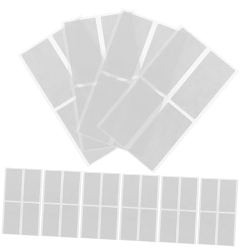 GLSTOY 10 Blätter Selbstklebende Aufkleber Bastelaufkleber Lageraufkleber Produktaufkleber Büroaufkleber Beschriftungsaufkleber von GLSTOY