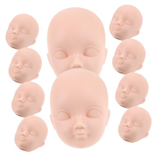 GLSTOY Puppenkopf Zum Anziehen Kleine Puppenköpfe Aus Kunststoff Puppenkörperteil Zum Bemalen Bastelbedarf Für DIY-projekte GLSTOY Puppenkopf Zum Anziehen Kleine Puppenköpfe Aus Kunststoff Puppenkörperteil Zum Bemalen Bastelbedarf Für DIY-projekte von GLSTOY