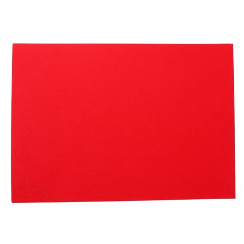 GLSTOY 10 Stück Glitzerpapier Rotes DIY Bastelmaterial für Scrapbooking Karten und Kreative Projekte Hochwertiger Glitzerkarton zum Schneiden und Stanzen von GLSTOY