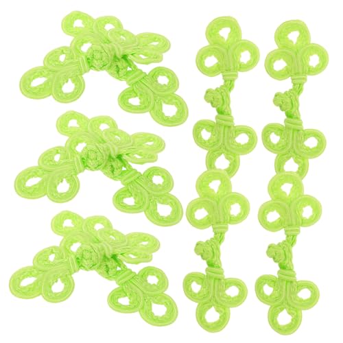 GLSTOY 10 Stück Teiliges Chinesische Knotenknöpfe Handgefertigt Drei Knebelverschluss Vielseitig für Cheongsam Frühling Sommer Traditionelle Kostümaccessoires GLSTOY 10 Stück Teiliges Chinesische Knotenknöpfe Handgefertigt Drei Knebelverschluss Vielseitig für Cheongsam Frühling Sommer Traditionelle Kostümaccessoires von GLSTOY