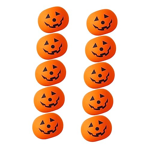 GLSTOY 10 Stück Teiliges Leuchtende Halloween Ballons Dekorative Luftballons mit Kürbis Design für Kindergeburtstag und Halloween Deko Partyzubehör für Festliche GLSTOY 10 Stück Teiliges Leuchtende Halloween Ballons Dekorative Luftballons mit Kürbis Design für Kindergeburtstag und Halloween Deko Partyzubehör für Festliche von GLSTOY
