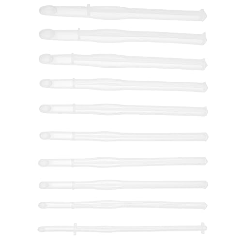 GLSTOY 10 Stück Teiliges Silikon Gießformset für Häkelnadeln für DIY Projekte mit Epoxidharz für Herstellung von Individuellen Häkelnadeln und Kreative Bastelarbeiten GLSTOY 10 Stück Teiliges Silikon Gießformset für Häkelnadeln für DIY Projekte mit Epoxidharz für Herstellung von Individuellen Häkelnadeln und Kreative Bastelarbeiten von GLSTOY