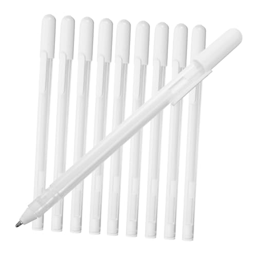 GLSTOY 10 Stück Teiliges Weißer Hochlighter Stift Hochwertige Marker für Zeichnungen und Skizzierungen Schwarzem für Künstler und Bastler Langlebig und Vielseitig Einsetzbar GLSTOY 10 Stück Teiliges Weißer Hochlighter Stift Hochwertige Marker für Zeichnungen und Skizzierungen Schwarzem für Künstler und Bastler Langlebig und Vielseitig Einsetzbar von GLSTOY