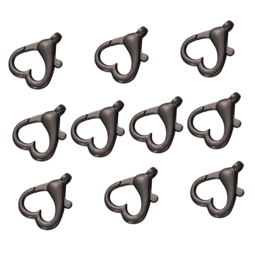 GLSTOY 10 Stück Teiliges von Handgemachten Herz Buckles für Taschen und Koffer Gun Nr für Diy Projekte und Kreative Accessoires von GLSTOY