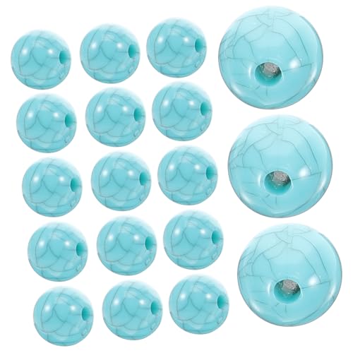 GLSTOY 100 Stück Blaue Türkis Perlen Acryl Schmuckperlen Auffädeln für DIY Armbänder Halsketten Basteln Schmuckherstellung GLSTOY 100 Stück Blaue Türkis Perlen Acryl Schmuckperlen Auffädeln für DIY Armbänder Halsketten Basteln Schmuckherstellung von GLSTOY