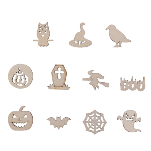 GLSTOY 100 Stück Graffiti Holzchips mit Unbemalt Vielseitige Halloween Party Deko Umweltfreundliche Holzstreu für DIY Bastelprojekte und Kinderzeichnungen GLSTOY 100 Stück Graffiti Holzchips mit Unbemalt Vielseitige Halloween Party Deko Umweltfreundliche Holzstreu für DIY Bastelprojekte und Kinderzeichnungen von GLSTOY