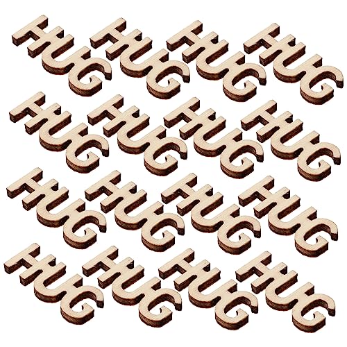 GLSTOY 100 Stück Holzbuchstaben Hug DIY Cutouts zum Basteln und Dekorieren Langlebig und Sicher für Kreative Geschenke Karten Schilder und Humorvolle Wohnaccessoires GLSTOY 100 Stück Holzbuchstaben Hug DIY Cutouts zum Basteln und Dekorieren Langlebig und Sicher für Kreative Geschenke Karten Schilder und Humorvolle Wohnaccessoires von GLSTOY