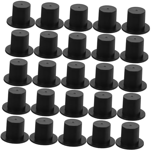 GLSTOY 100st Minihut Zum Selbermachen Kappen Mini-clown-mütze Mini-hüte Radfahren Schädelkappe Truckermützen Für Herren Schutzhelm Mini-partyhüte Für Stofftiere Kleiner Zylinder Black GLSTOY 100st Minihut Zum Selbermachen Kappen Mini-clown-mütze Mini-hüte Radfahren Schädelkappe Truckermützen Für Herren Schutzhelm Mini-partyhüte Für Stofftiere Kleiner Zylinder Black von GLSTOY