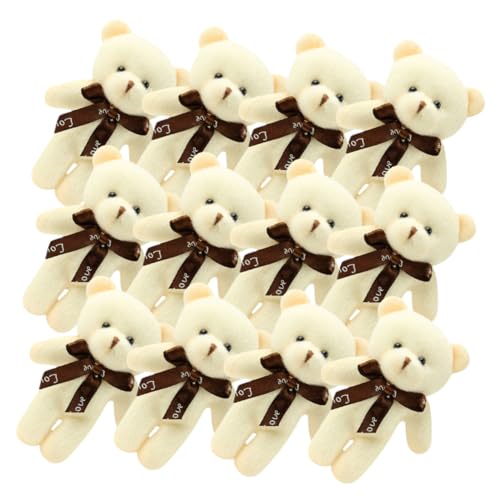 GLSTOY Mini Stofftiere 12 Stück Bären Schlüsselanhänger Mini Bär Figuren Schlüsselanhänger Mini Bär Dekoration Tragbarer Bären Anhänger Multifunktionaler Bären Anhänger Cartoon Bär Kleine Kuscheltiere GLSTOY Mini Stofftiere 12 Stück Bären Schlüsselanhänger Mini Bär Figuren Schlüsselanhänger Mini Bär Dekoration Tragbarer Bären Anhänger Multifunktionaler Bären Anhänger Cartoon Bär Kleine Kuscheltiere von GLSTOY