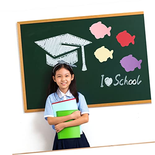 GLSTOY 140 Stück Teiliges Fisch Papier Cutouts für Diy Bastelprojekte Sichere und Langlebige Papierdekoration für Klassenzimmer Kindergarten Partys und Scrapbooking von GLSTOY
