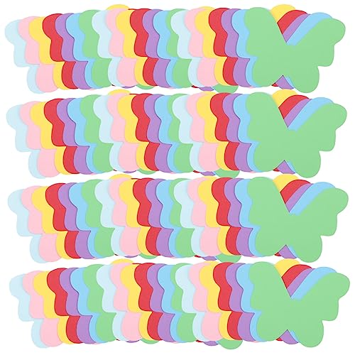 GLSTOY 140 Stück Teiliges Schmetterling Papier Ausschnitte für DIY Bastelprojekte Sichere Papierdekoration für Klassenzimmer Schulveranstaltungen und Themenpartys GLSTOY 140 Stück Teiliges Schmetterling Papier Ausschnitte für DIY Bastelprojekte Sichere Papierdekoration für Klassenzimmer Schulveranstaltungen und Themenpartys von GLSTOY