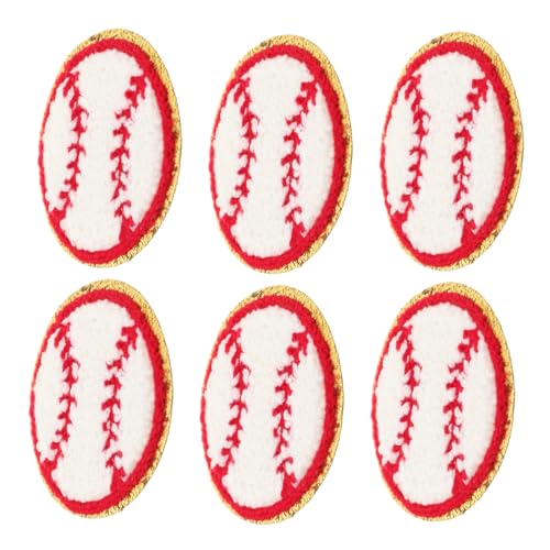 GLSTOY 15 Stück Stoffflicken Mit Baseball Muster, Mantelzubehör, Zarte Hutflicken, Kleidungszubehör, Haushaltsflicken, Dekorative Kleidungsflicken, Zum Aufbügeln, Baseballflicken GLSTOY 15 Stück Stoffflicken Mit Baseball Muster, Mantelzubehör, Zarte Hutflicken, Kleidungszubehör, Haushaltsflicken, Dekorative Kleidungsflicken, Zum Aufbügeln, Baseballflicken von GLSTOY