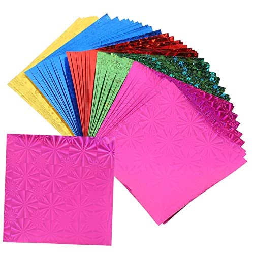 GLSTOY 150 Stück Teiliges Origami Papier Pack Farbiges Doppelseitiges Bastelpapier für DIY Handwerk Erwachsene Quadratisch Leicht für Origami Faltkunst und Scrapbooking von GLSTOY