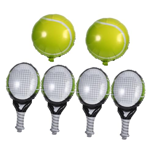 GLSTOY 1Satz Ballon Dekoration Teiliges Partyzubehör für Tennis Themen Geburtstagsfeiern Luftdicht und Farbenfroh für Festliche Anlässe GLSTOY 1Satz Ballon Dekoration Teiliges Partyzubehör für Tennis Themen Geburtstagsfeiern Luftdicht und Farbenfroh für Festliche Anlässe von GLSTOY
