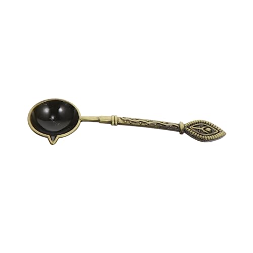 GLSTOY 1Stück Retro Wachslöffel für Wachssiegel Stilvoller Schmelzlöffel für DIY Stempel Rutschfestes Design Perfektes und Tischdekoration Geeignet für Kerzenwachs von GLSTOY