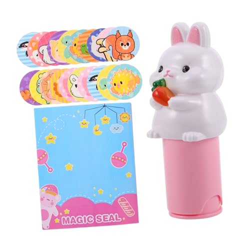 GLSTOY 1satz Mädchen wasserdichte Stempel Spielzeug Cartoon Stempelset Für Bastelarbeiten Und Belohnungen Kreative Handwerksaktivität Mit Niedlichem Hasenmotiv Für Jungen Und Mädchen GLSTOY 1satz Mädchen wasserdichte Stempel Spielzeug Cartoon Stempelset Für Bastelarbeiten Und Belohnungen Kreative Handwerksaktivität Mit Niedlichem Hasenmotiv Für Jungen Und Mädchen von GLSTOY