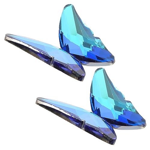 GLSTOY 2 Stück Applikation Patch für Schuhe Glänzende Ornamente für Kleidung DIY Dekoration Vielseitig Einsetzbar für Taschen Hüte Jeans von GLSTOY