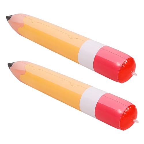 GLSTOY 2 Stück Aufblasbare PVC Bleistift Dekoration Orange Klassenzimmer Wanddeko Schulanfang Party Luftballons Kindergeburtstag Stifte Mitgebsel GLSTOY 2 Stück Aufblasbare PVC Bleistift Dekoration Orange Klassenzimmer Wanddeko Schulanfang Party Luftballons Kindergeburtstag Stifte Mitgebsel von GLSTOY