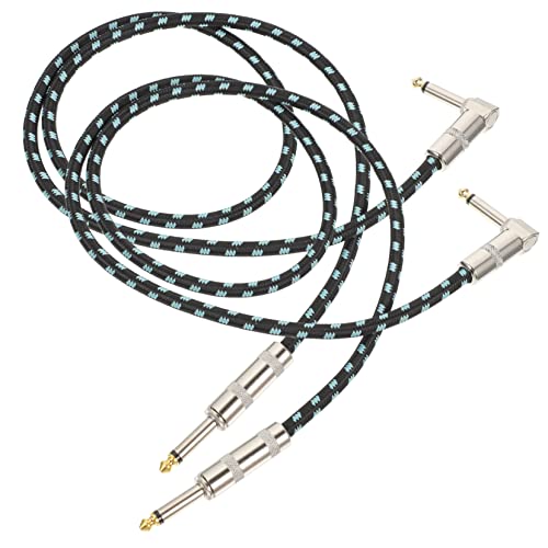 GLSTOY 2 Stück Gitarrenkabel Audioverbindung für Gitarre und Bass Langlebig Verwicklungsfrei Nylon Geflochten für Musiker und Bühnenanwendungen GLSTOY 2 Stück Gitarrenkabel Audioverbindung für Gitarre und Bass Langlebig Verwicklungsfrei Nylon Geflochten für Musiker und Bühnenanwendungen von GLSTOY