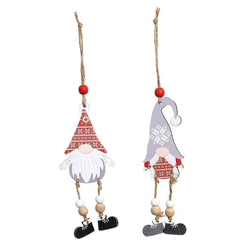 GLSTOY 2 Stück Weihnachtsdekoration, Kleiner Anhänger, Weihnachtsbaum, Gesichtslos, Ältere Männer Und Frauen, Mit Fußanhänger, Weihnachtszwerg Ornamente, Zwerg Ornamente Für GLSTOY 2 Stück Weihnachtsdekoration, Kleiner Anhänger, Weihnachtsbaum, Gesichtslos, Ältere Männer Und Frauen, Mit Fußanhänger, Weihnachtszwerg Ornamente, Zwerg Ornamente Für von GLSTOY