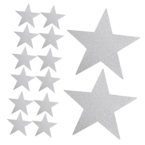 GLSTOY 20 Stück Teiliges Silber Glitzer Fünf Punkte Papier Schablonen für Diy Bastelprojekte Klassenzimmer Dekoration Pinnwand Schmuck Handgemachte Schwarztafel Gestaltung GLSTOY 20 Stück Teiliges Silber Glitzer Fünf Punkte Papier Schablonen für Diy Bastelprojekte Klassenzimmer Dekoration Pinnwand Schmuck Handgemachte Schwarztafel Gestaltung von GLSTOY