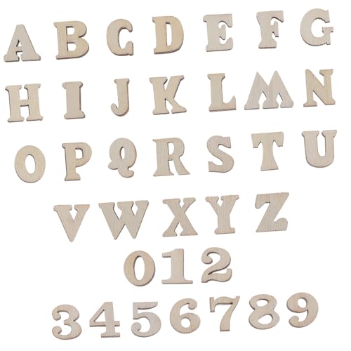 GLSTOY 204 Stück Teiliges Holzbuchstaben und Zahlen Natürliche Holzbuchstaben und Ziffern für DIY Basteln Robustes Material Glatte Verarbeitung Alphabetisches Lernspielzeug Rustikale GLSTOY 204 Stück Teiliges Holzbuchstaben und Zahlen Natürliche Holzbuchstaben und Ziffern für DIY Basteln Robustes Material Glatte Verarbeitung Alphabetisches Lernspielzeug Rustikale von GLSTOY