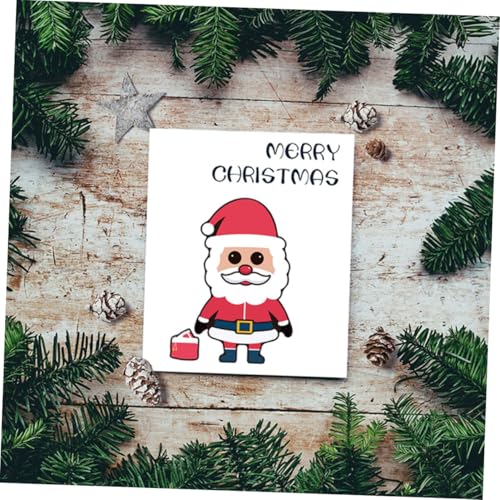 GLSTOY 24 Blatt Teiliges Weihnachts DIY Puzzle Sticker Kreative Papieraufkleber für Festtagsdeko Sichere Bastelsticker für Weihnachtsfeiern und Partyspaß GLSTOY 24 Blatt Teiliges Weihnachts DIY Puzzle Sticker Kreative Papieraufkleber für Festtagsdeko Sichere Bastelsticker für Weihnachtsfeiern und Partyspaß von GLSTOY