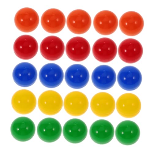 GLSTOY 25 Stück Bunte Lotterie-bälle Mit Zu Öffnendem Design, Nachfüllbare Spiel-tombola-bälle, Party-spiel-lotterie-bälle, Party-lotterie-ball, Leere Tombola-bälle GLSTOY 25 Stück Bunte Lotterie-bälle Mit Zu Öffnendem Design, Nachfüllbare Spiel-tombola-bälle, Party-spiel-lotterie-bälle, Party-lotterie-ball, Leere Tombola-bälle von GLSTOY