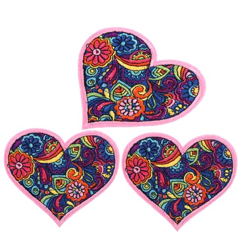 GLSTOY 3 Stück Dekorative Stickpatches für Kleidung Diy Aufnäher für Rucksäcke zum Reparieren von Kleidung Selbstgestaltbare Applikationen GLSTOY 3 Stück Dekorative Stickpatches für Kleidung Diy Aufnäher für Rucksäcke zum Reparieren von Kleidung Selbstgestaltbare Applikationen von GLSTOY