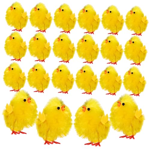 GLSTOY 36 Stk Dekoratives Küken kleine Kükengeschenke kleine Küken-Kuchendekorationen Hahn cute decor easter egg decoration Mini-Osterküken Ostern-Küken- Chemiefaser und Kunststoff GLSTOY 36 Stk Dekoratives Küken kleine Kükengeschenke kleine Küken-Kuchendekorationen Hahn cute decor easter egg decoration Mini-Osterküken Ostern-Küken- Chemiefaser und Kunststoff von GLSTOY