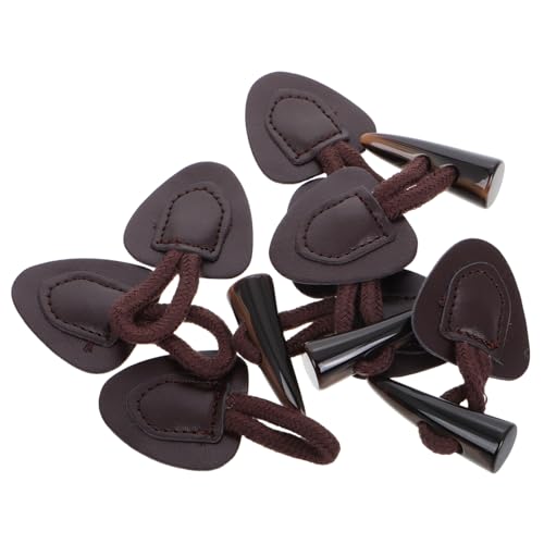 GLSTOY 4 Sets Knebelknöpfe Aus Hornimitat Leder Mit Schnalle Für Mäntel, Knebelknöpfe Für Kleidung, Knebelknöpfe Für Pullover, Knebelverschlüsse Zum Annähen Von Mantelknöpfen GLSTOY 4 Sets Knebelknöpfe Aus Hornimitat Leder Mit Schnalle Für Mäntel, Knebelknöpfe Für Kleidung, Knebelknöpfe Für Pullover, Knebelverschlüsse Zum Annähen Von Mantelknöpfen von GLSTOY