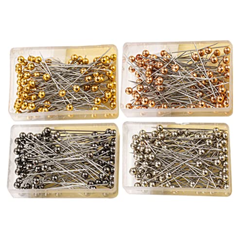 GLSTOY 400 Stück Positionierungsnadeln, DIY Näh Lokalisierungsnadeln, Näh Corsagennadeln, Kugelkopfnadeln, Näh Quiltnadeln, Näh Stecknadeln, Farbige Nadeln, Kugelkopfnadeln, Gerade GLSTOY 400 Stück Positionierungsnadeln, DIY Näh Lokalisierungsnadeln, Näh Corsagennadeln, Kugelkopfnadeln, Näh Quiltnadeln, Näh Stecknadeln, Farbige Nadeln, Kugelkopfnadeln, Gerade von GLSTOY