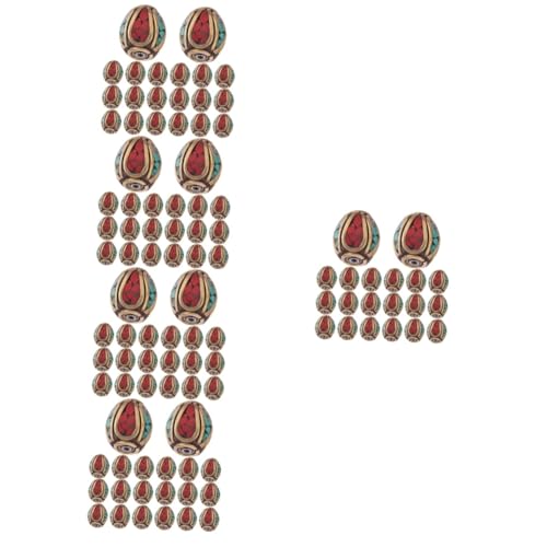 GLSTOY 5 Sätze Nepalese Messingperlen Spacer Beads Für Diy Schmuck Tibetische Buddha Charms Handgefertigte Zubehörteile Für Armbänder Und 20 Stück * 5 GLSTOY 5 Sätze Nepalese Messingperlen Spacer Beads Für Diy Schmuck Tibetische Buddha Charms Handgefertigte Zubehörteile Für Armbänder Und 20 Stück * 5 von GLSTOY