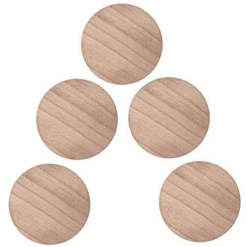 GLSTOY 5 Stück Teiliges Runde Holzscheiben Naturbelassen Robuste Holzplatten zum Basteln Vielseitige Displayständer für DIY Dekorationen und Untersetzer aus Hochwertigem Holz GLSTOY 5 Stück Teiliges Runde Holzscheiben Naturbelassen Robuste Holzplatten zum Basteln Vielseitige Displayständer für DIY Dekorationen und Untersetzer aus Hochwertigem Holz von GLSTOY