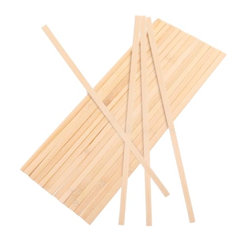 GLSTOY 50 Stück Flache Bambusstäbe für Modellbau DIY Naturbelassen Langlebig für Architekturmodelle Kreative Bastelprojekte und Holzhandwerk für Anfänger und Profis GLSTOY 50 Stück Flache Bambusstäbe für Modellbau DIY Naturbelassen Langlebig für Architekturmodelle Kreative Bastelprojekte und Holzhandwerk für Anfänger und Profis von GLSTOY