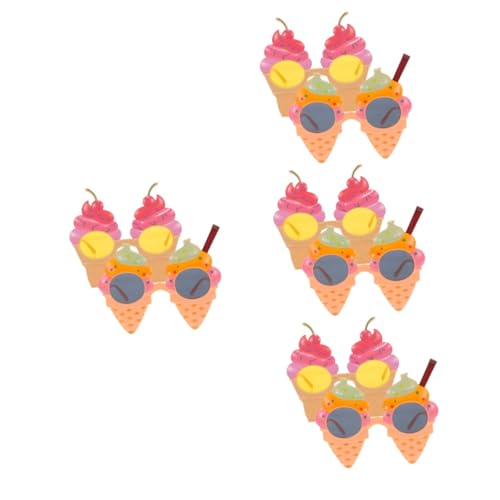 GLSTOY 8 Stck. Lustige Luau Party Sonnenbrille Eiscreme Design Wiederverwendbar Hawaii Foto Requisite für Strand Geburtstag Kostüm Zubehör GLSTOY 8 Stck. Lustige Luau Party Sonnenbrille Eiscreme Design Wiederverwendbar Hawaii Foto Requisite für Strand Geburtstag Kostüm Zubehör von GLSTOY