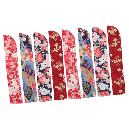 GLSTOY 8 Stück Retro Japanisches Handfächer Leichtem Seidenstoff Fächer Aufbewahrungstasche in Design für Tragbaren Schutz und Geschenkbeutel Farben Mix GLSTOY 8 Stück Retro Japanisches Handfächer Leichtem Seidenstoff Fächer Aufbewahrungstasche in Design für Tragbaren Schutz und Geschenkbeutel Farben Mix von GLSTOY