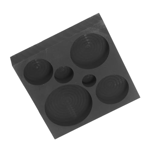 GLSTOY Graphit Kokillengussform Sechsfache Mulde Hitzebeständiger Graphit Schmelztiegel für Präzises Gießen und Raffinieren von Gold Silber Kupfer Aluminium Metallbarren GLSTOY Graphit Kokillengussform Sechsfache Mulde Hitzebeständiger Graphit Schmelztiegel für Präzises Gießen und Raffinieren von Gold Silber Kupfer Aluminium Metallbarren von GLSTOY