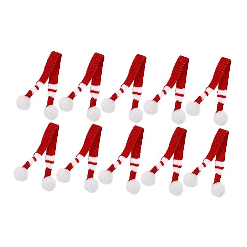 GLSTOY Mini Schals Set Wolle Schals für Puppen Spielzeug Schneemänner Festliche GLSTOY Mini Schals Set Wolle Schals für Puppen Spielzeug Schneemänner Festliche von GLSTOY