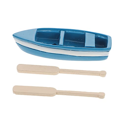 GLSTOY Miniatur Boot Modell Aus Resin Mit Rudern Mikro Landschafts Ornament Für Ocean Beach Deko Für Kreative Spielzeuge Und Tischdekoration GLSTOY Miniatur Boot Modell Aus Resin Mit Rudern Mikro Landschafts Ornament Für Ocean Beach Deko Für Kreative Spielzeuge Und Tischdekoration von GLSTOY