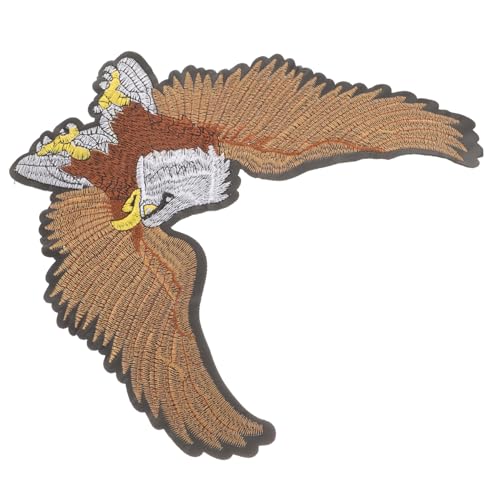 GLSTOY Eagle Lederpatch Für Kleidung Aufnäher Zum Nähen Gestickte Applikation Für Jeans Jacken Und Hüte Diy Kleidung Zubehör von GLSTOY