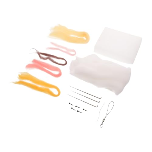 GLSTOY Nadelfilzset für DIY Filzanhänger mit Werkzeugen und Zubehör Weiches Filzmaterial Kompaktes Set zum Filzen von Vögeln für Bastelfreunde und Handarbeitsprojekte GLSTOY Nadelfilzset für DIY Filzanhänger mit Werkzeugen und Zubehör Weiches Filzmaterial Kompaktes Set zum Filzen von Vögeln für Bastelfreunde und Handarbeitsprojekte von GLSTOY