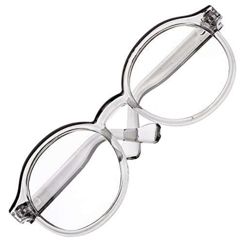 GLSTOY Puppenbrille für Puppen Modisches Zubehör Große Transparente Brille für Puppenliebhaber Stilvolle Verkleidung für Kreative Rollenspiele GLSTOY Puppenbrille für Puppen Modisches Zubehör Große Transparente Brille für Puppenliebhaber Stilvolle Verkleidung für Kreative Rollenspiele von GLSTOY