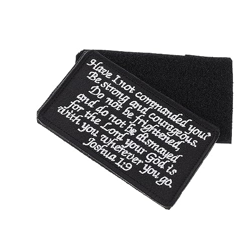 GLSTOY Selbstklebender Exquisiter Patch für DIY Reparaturen Christlicher Arm Patch zur Dekoration von Kleidung Taschen und Hochwertiges Langlebiges Material von GLSTOY